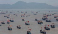 两百多艘中国渔船进入钓鱼岛海域 中方海警船达12艘