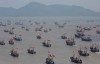 两百多艘中国渔船进入钓鱼岛海域 中方海警船达12艘