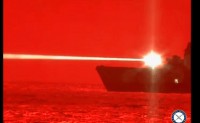 美海军完成150千瓦固态激光武器舰上测试