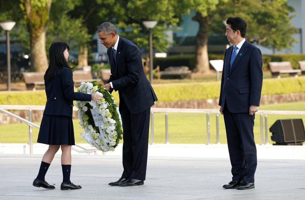 奥巴马访问广岛