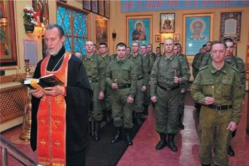 东正教会与俄军