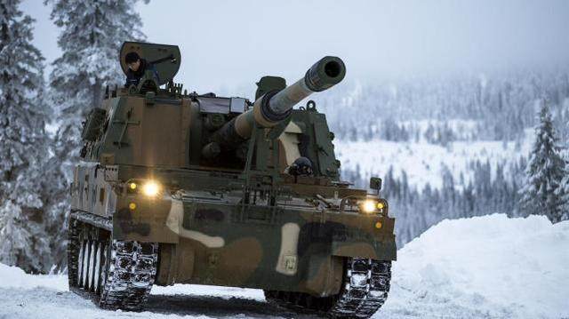 挪威K9自行榴弹炮